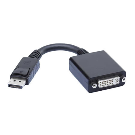 Display Port to DVI Adapter with Cable
