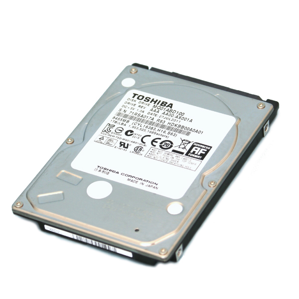 Toshiba 1TB Notebook HDD SATA 5400RPM
