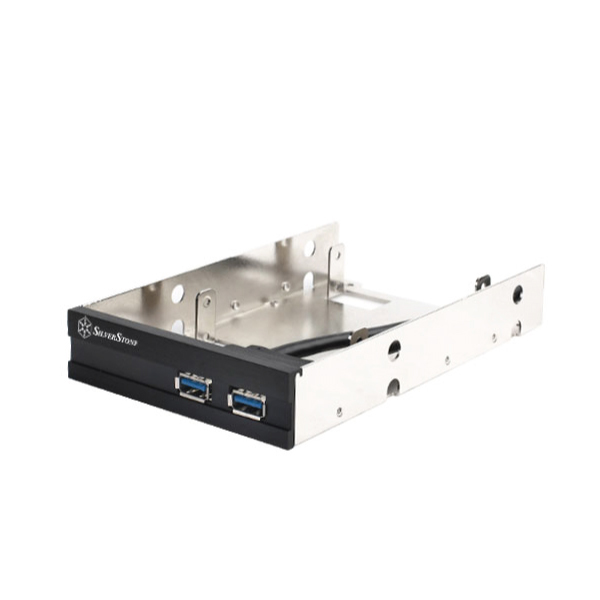 SilverStone SST-FP36B USB3.0 with 3.5" to 2 x 2.5" Drive Bay Converter