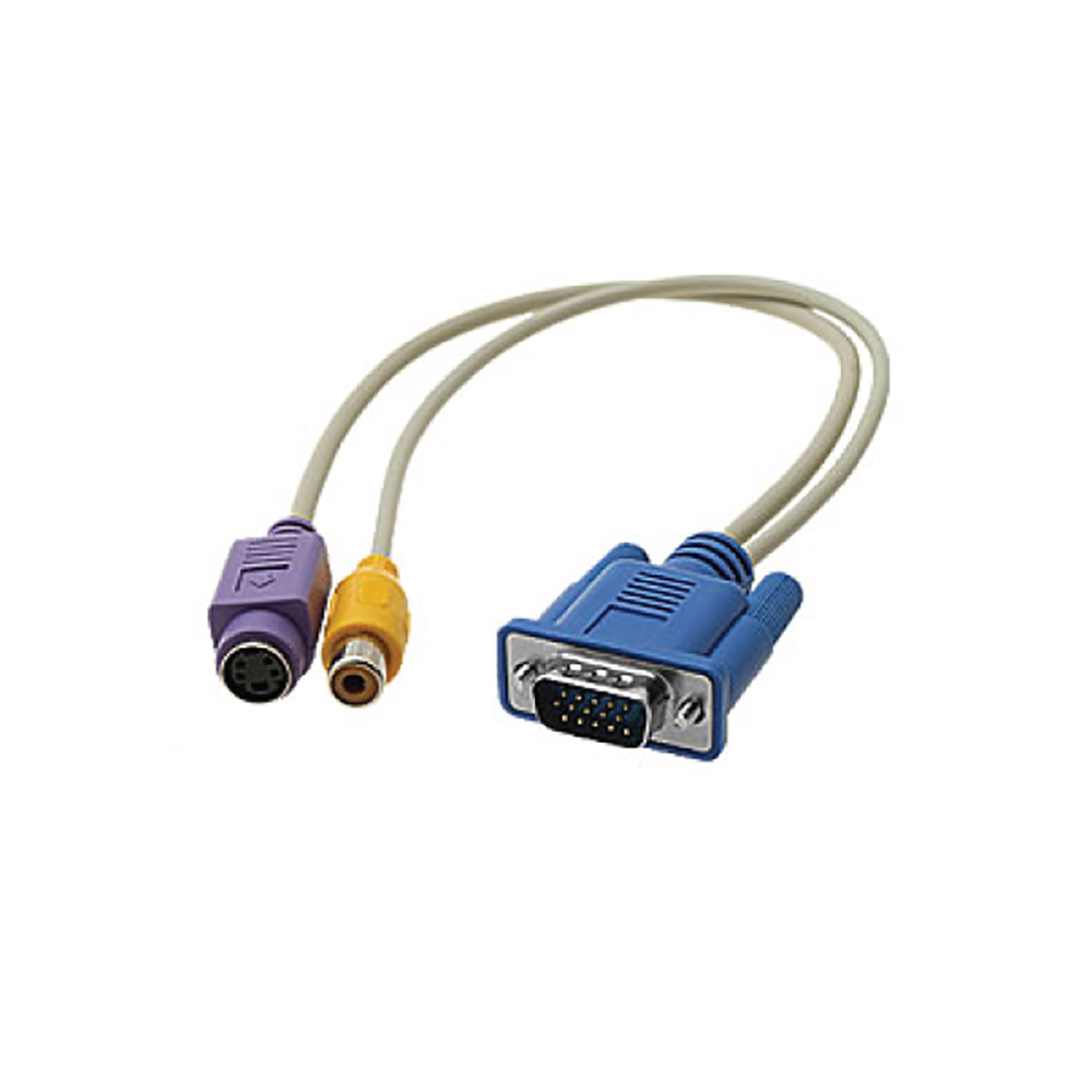 Skymaster Composite S/Video VGA M Cable