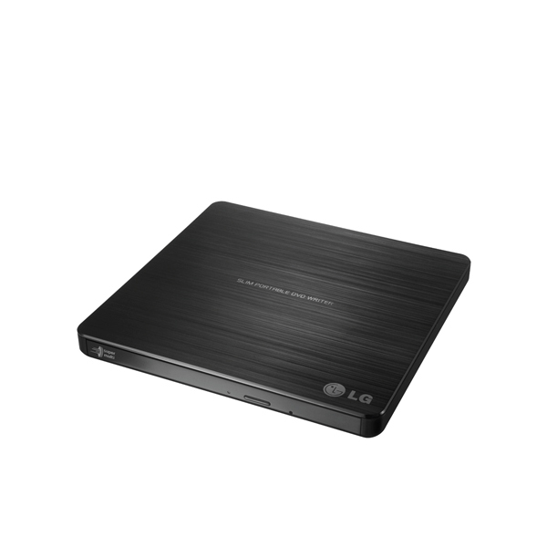 LG GP60NB50 SLIM PORTABLE EXTERNAL DVD-RW DRIVE, USB2.0 8X DVD,24X CD WRITE