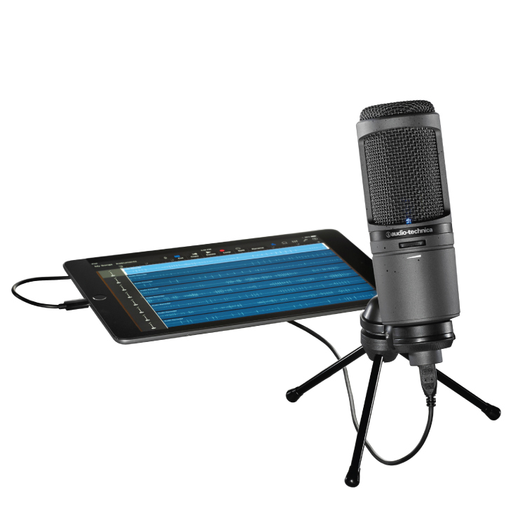 Audio-Technica AT2020 USBi USB & iOS Recording Microphone