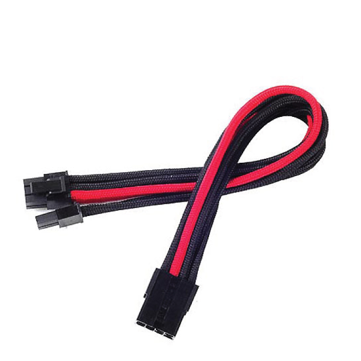 Silverstone SST-PP07-PCIBR 8-Pin (6+2) PCIE Sleeved Power Cable (SST-PP07-PCIBR)