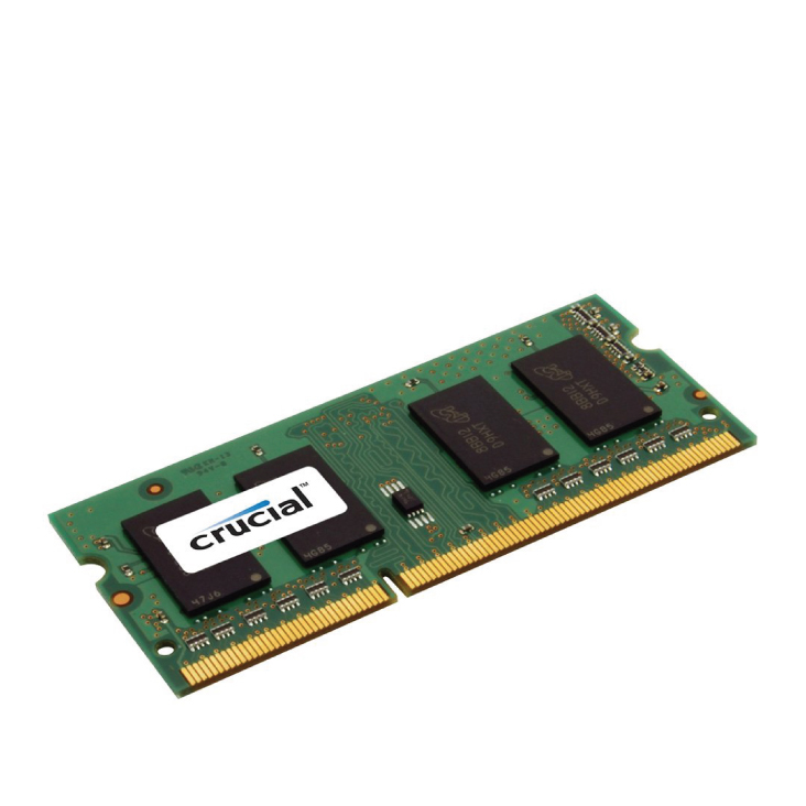 Crucial 4GB (1x4GB) 1600MHz DDR3 SODIMM RAM (CT51264BF160BJ)