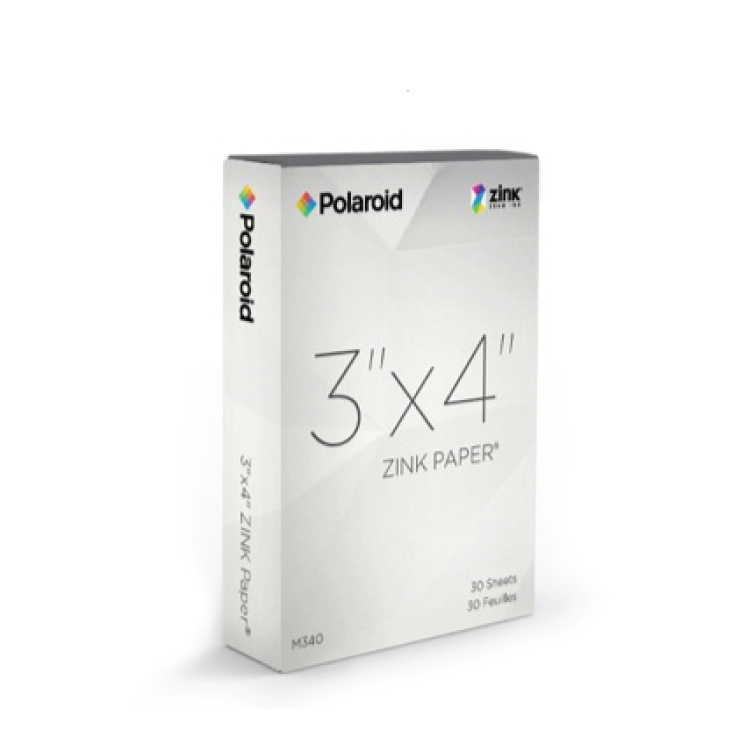 Polaroid M340 3x4 Zink Paper 30 Pack