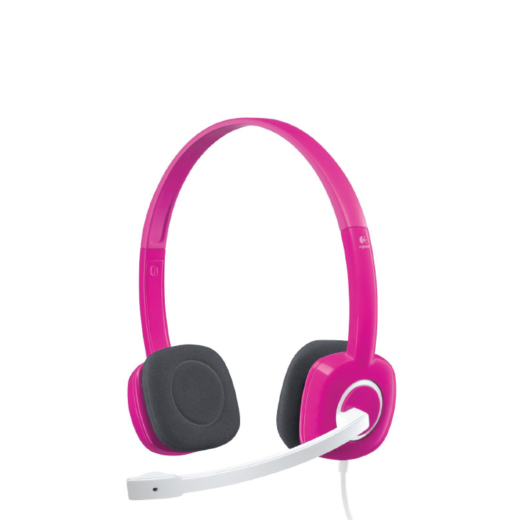 Logitech Stereo Headset H150 Fuchsia Pink
