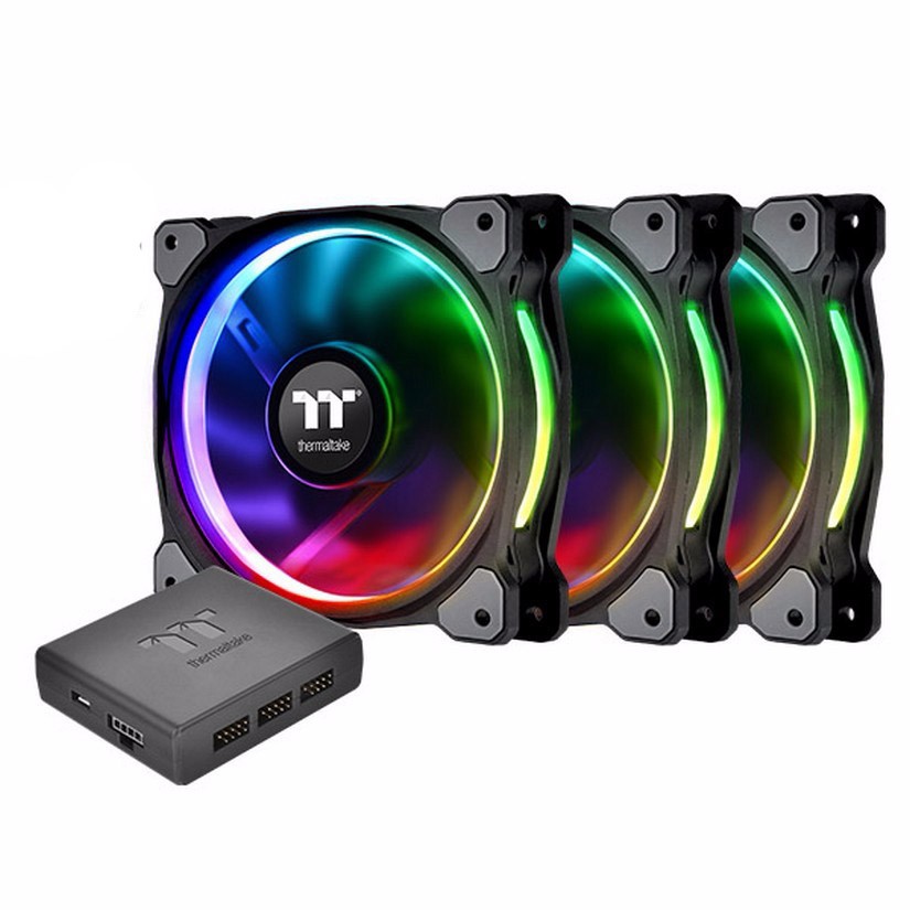 Thermaltake Riing Plus 12RGB Radiator Fan TT Premium Ed 3 Pack/Fan/12025/PWM