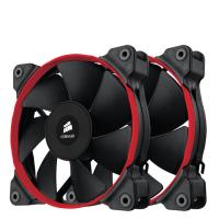 Corsair Twin Pack Corsair 4-Pin PWM SP120 Quiet Edition Cooling Fan,3x Replaceable Coloured Rings -