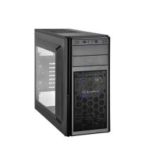 Silverstone Precision PS11B-W Window Black Case, No PSU, 2x USB 3.0