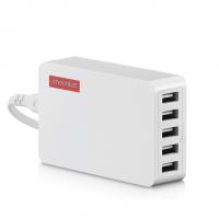 Noontec Powa HUB 5-Port USB Charging Station White