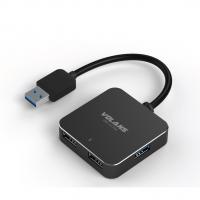 Volans VL-HB04 4-Port USB3.0 Hub - Aluminium