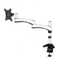 VisionMount VM-FE112D Desk Clamp Aluminium Single LCD Monitor w/double Arm support up to 24