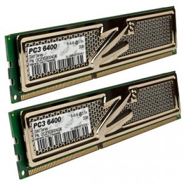 OCZ 4GKit(2x2G) DDR3 800 PC3 6400MHz Gold Series (OCZ-3G8004GK)