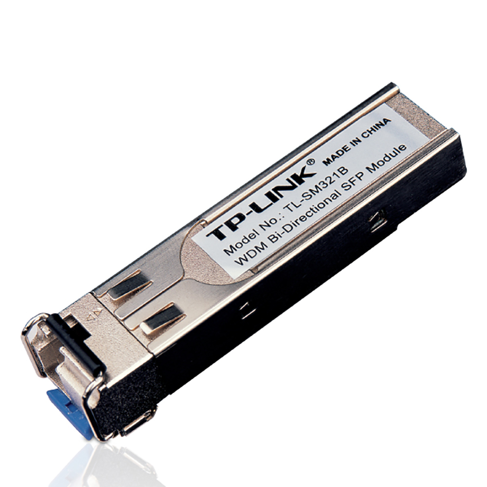 TP-LINK TL-SM321B - 1000Base-BX WDM Bi-Directional SFP Module, LC connector, TX:1310nm/RX:1550n