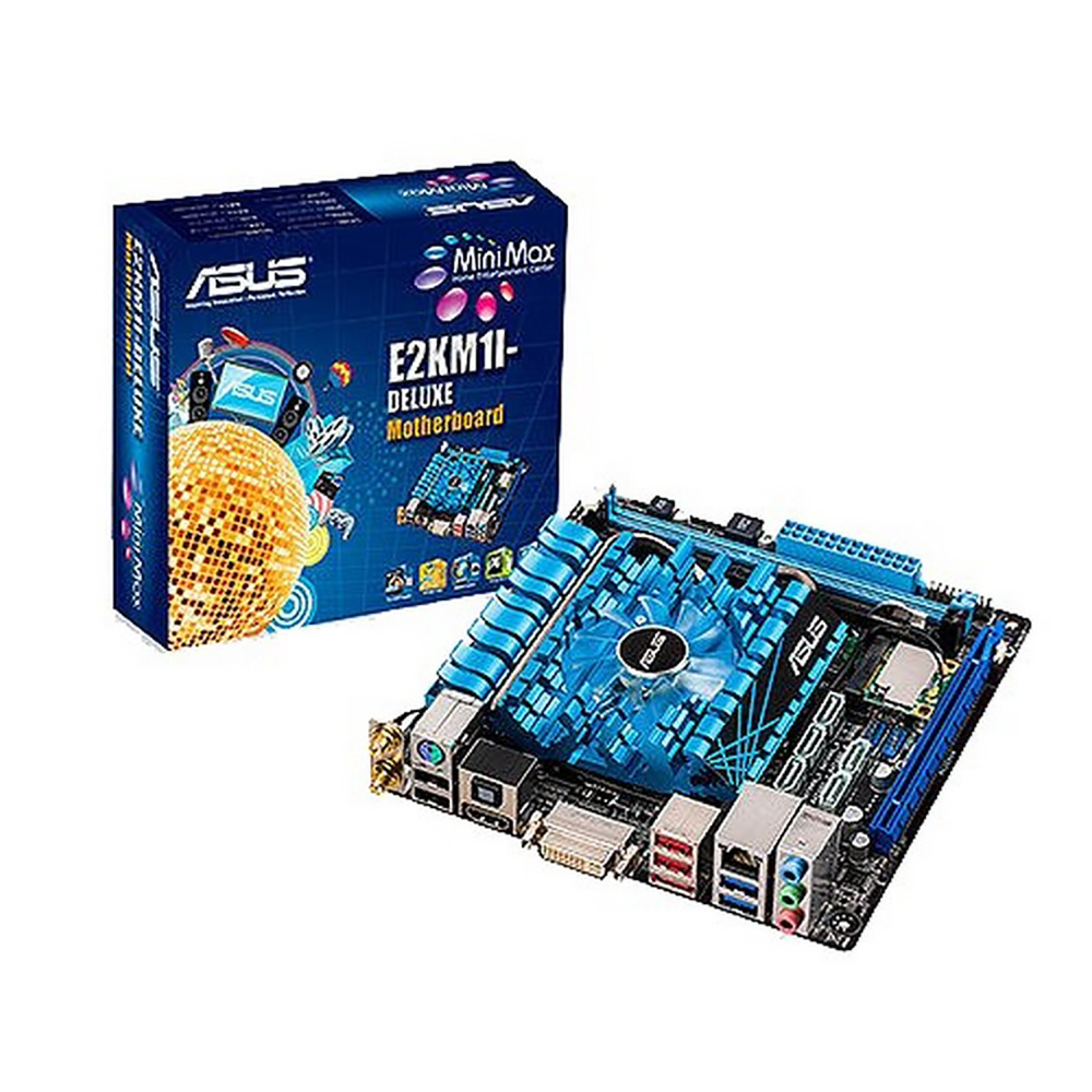 Asus E2KM1I-DELUXE MB, APU E2-2000 Dual-Core onboard ,AMD FCH A50M Chipset, 2x DDR3 DIMM Slot, Bluet
