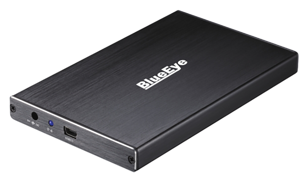 BlueEye USB 3.0 2.5in SATA HDD Enclosure for HDD Up to 9.5mm