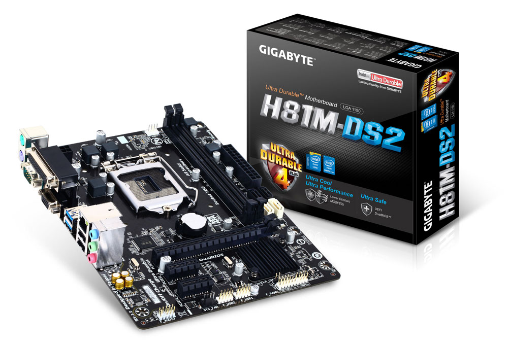 Gigabyte ga h81m ds2 какие процессоры поддерживает