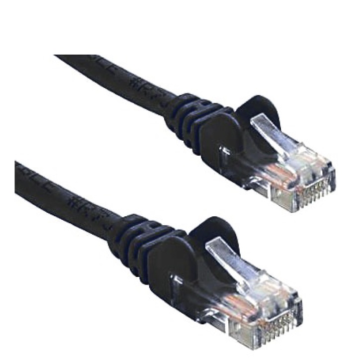Generic Cat 6 Ethernet Cable - 0.25m (25cm) Black