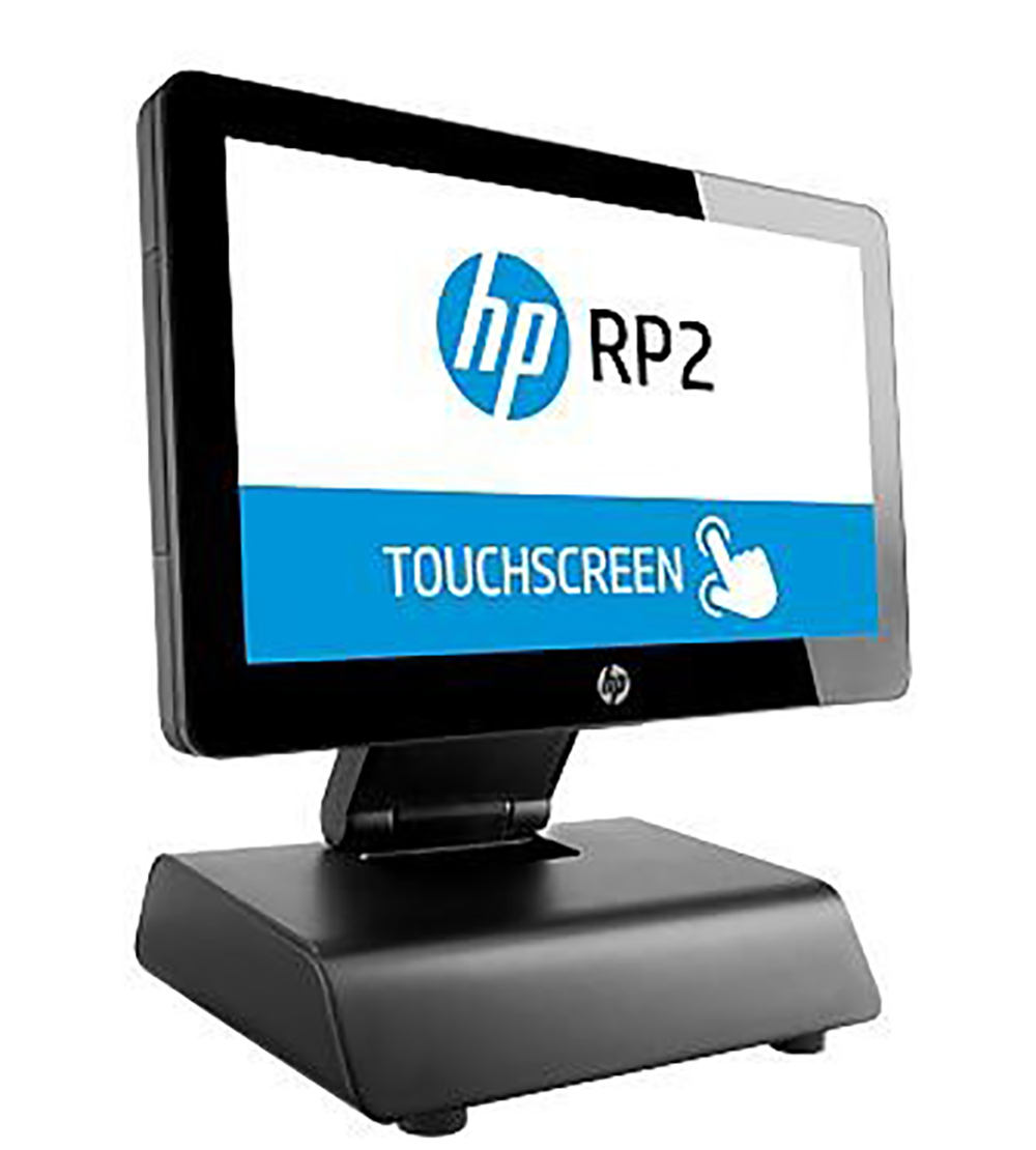 HP RP2 Model 2030 POS Ready 7 32BIT 4GB 128GB SSD Projective Capactive Touch