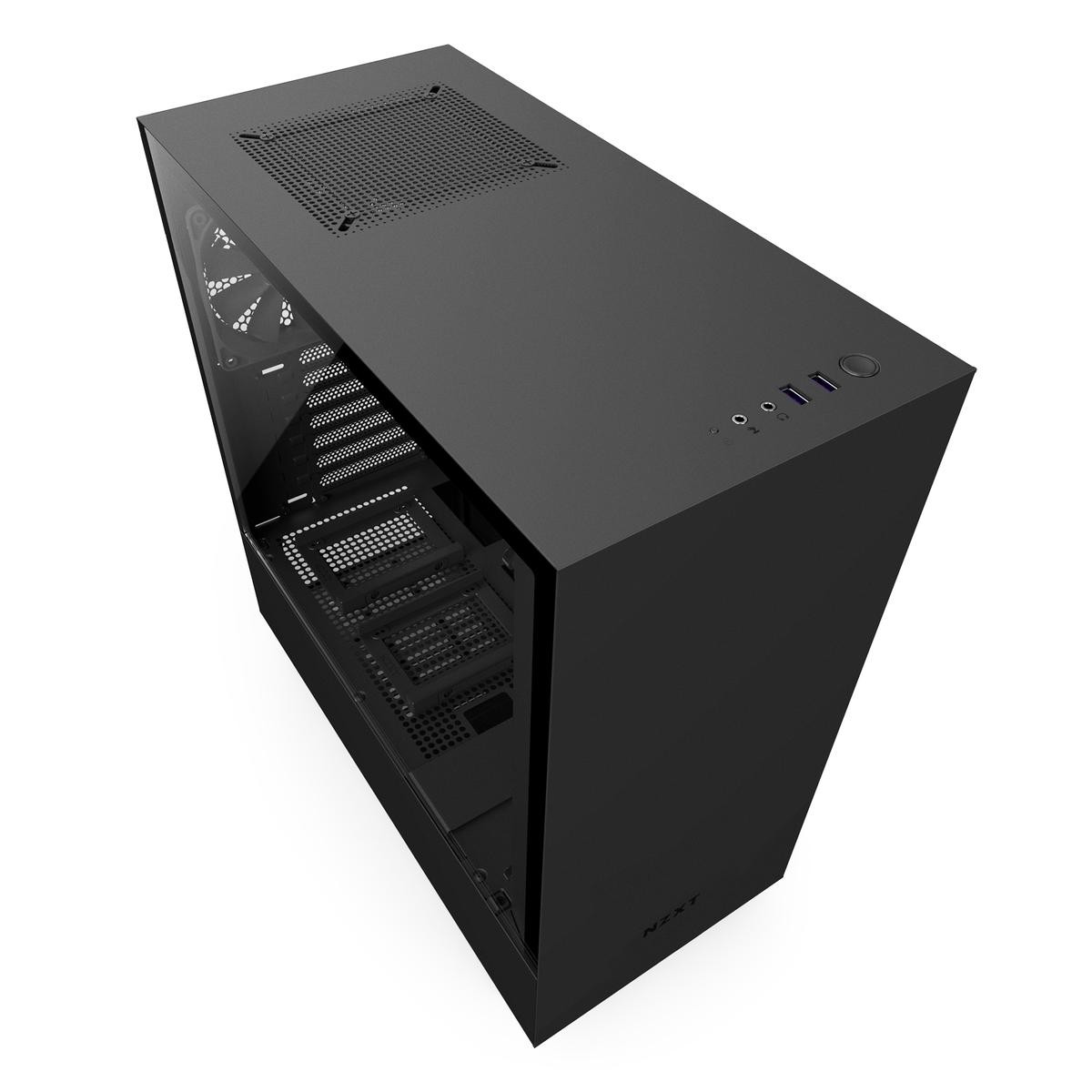 NZXT H500 Black Mid Tower - Umart.com.au