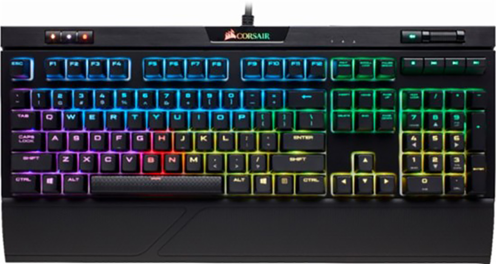 Corsair Gaming STRAFE Mk 2 RGB Mechanical Keyboard - MX Silent (CH-9104113-NA)
