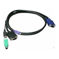 Uniclass Cab2067-1.8M USB/PS2 KVM cable 1.8M
