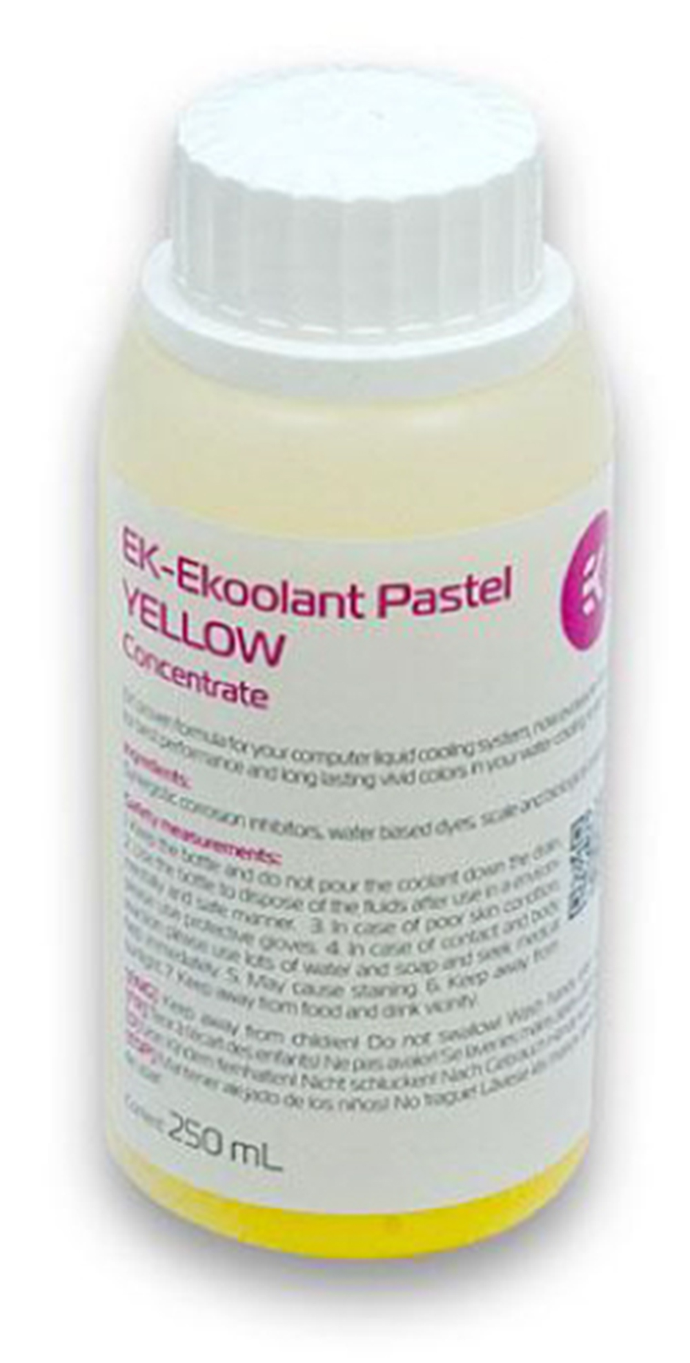 EK Ekoolant Pastel Concentrate 250ml Yellow