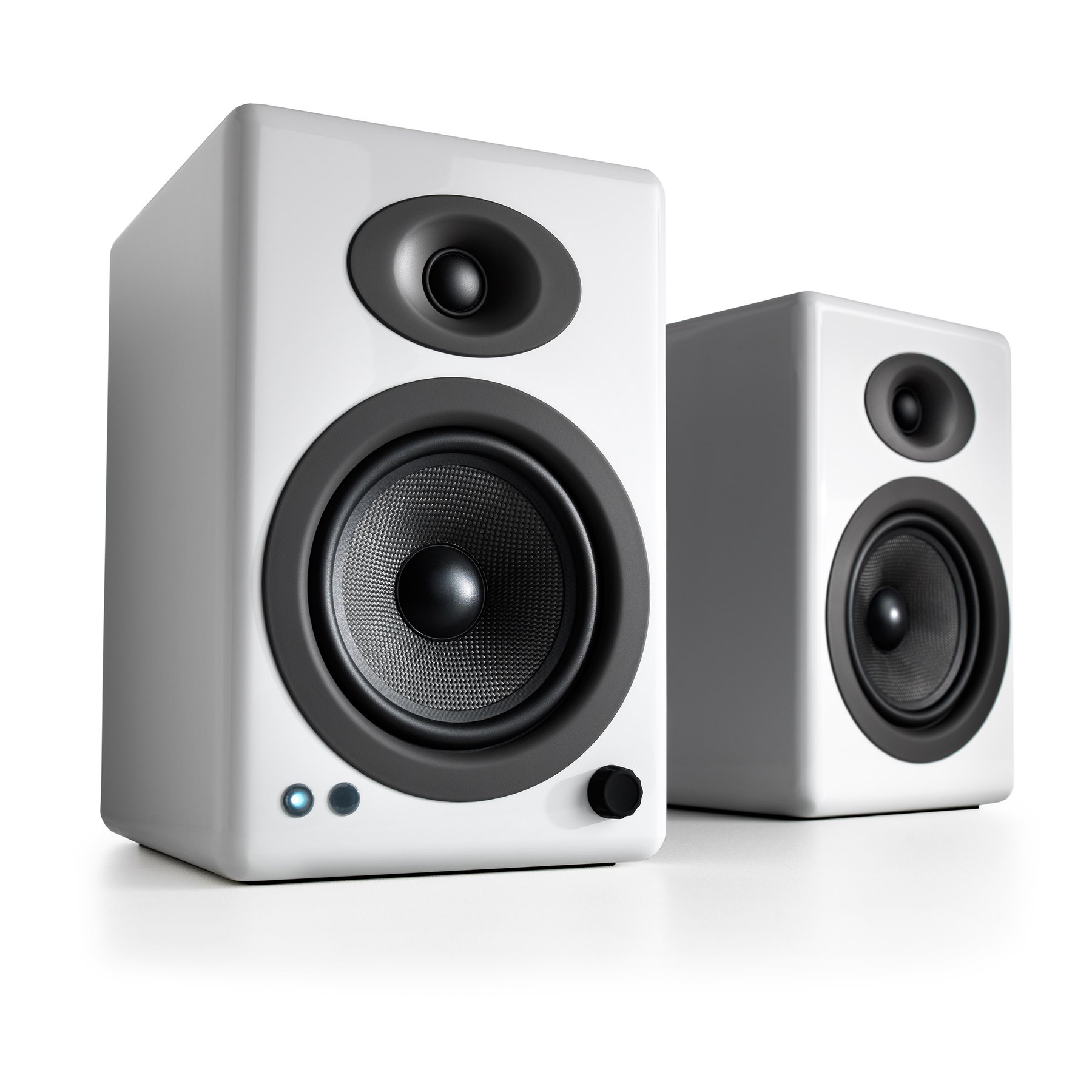 Audioengine 5+ Wireless Active Speakers - Gloss White