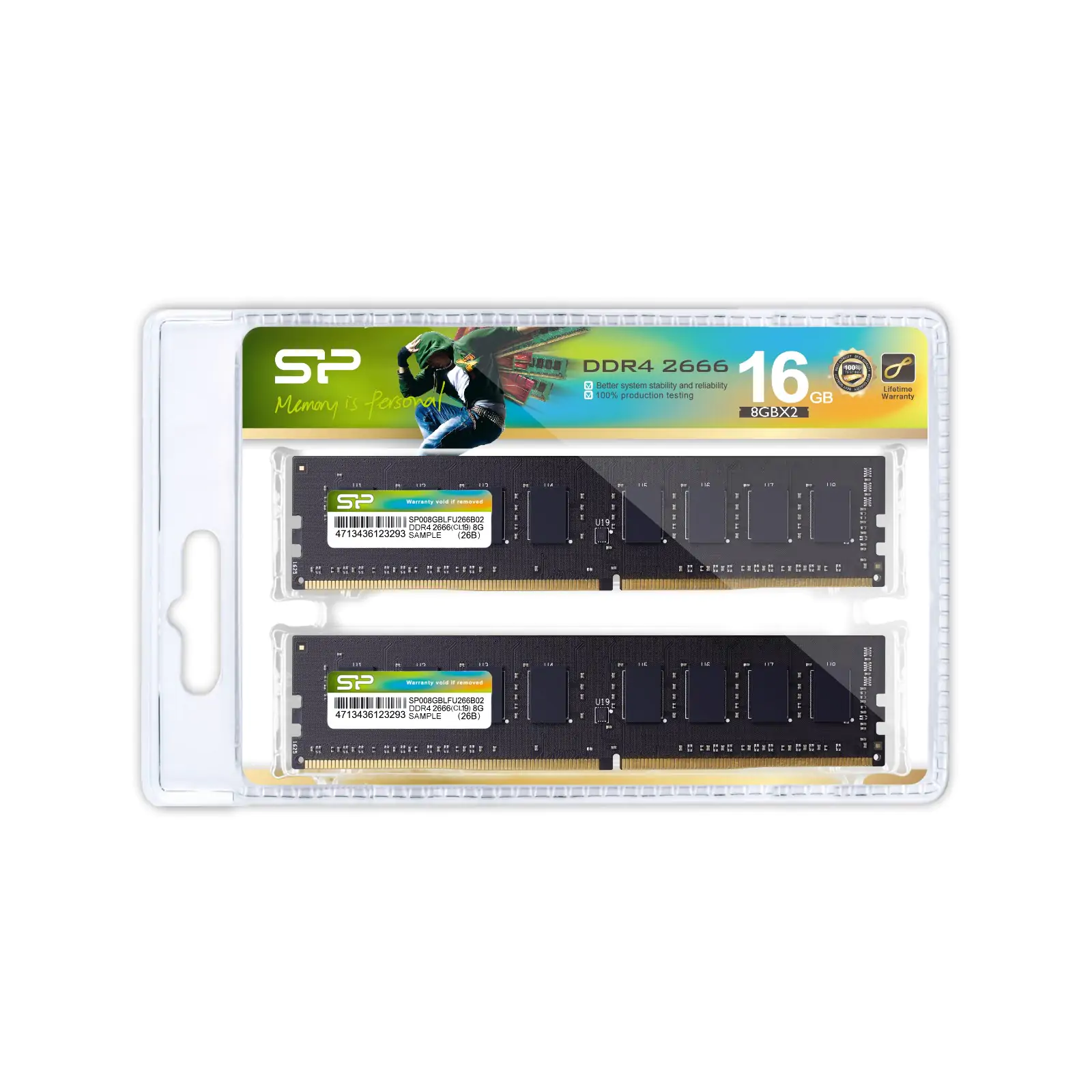 Power Silicon CL19 SILICON POWER SP032GBSFU266X22 DDR4 2666 SP
