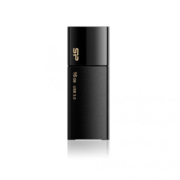 Silicon Power 16GB USB3.0 Blaze B05,Retractable-Black