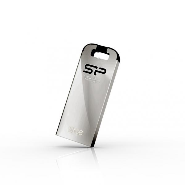 Silicon Power 32GB USB3.0 Jewel J10,Water/Dust/Vibration-Proof-Silver