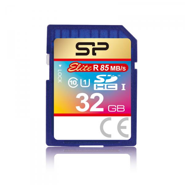 Silicon Power 32GB SDHC Elite UHS-I Water/Dust/Vibration/X-ray Proof