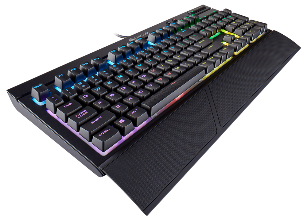 Corsair Gaming K68 Red RGB MX Red Mechanical Keyboard (CH-9102010-NA)