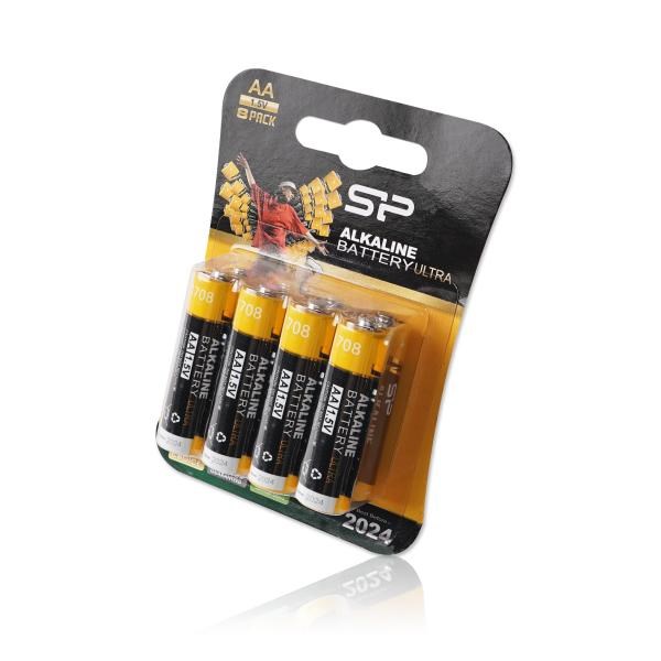 Silicon Power Alkaline Battery AA (8PCS PACK)