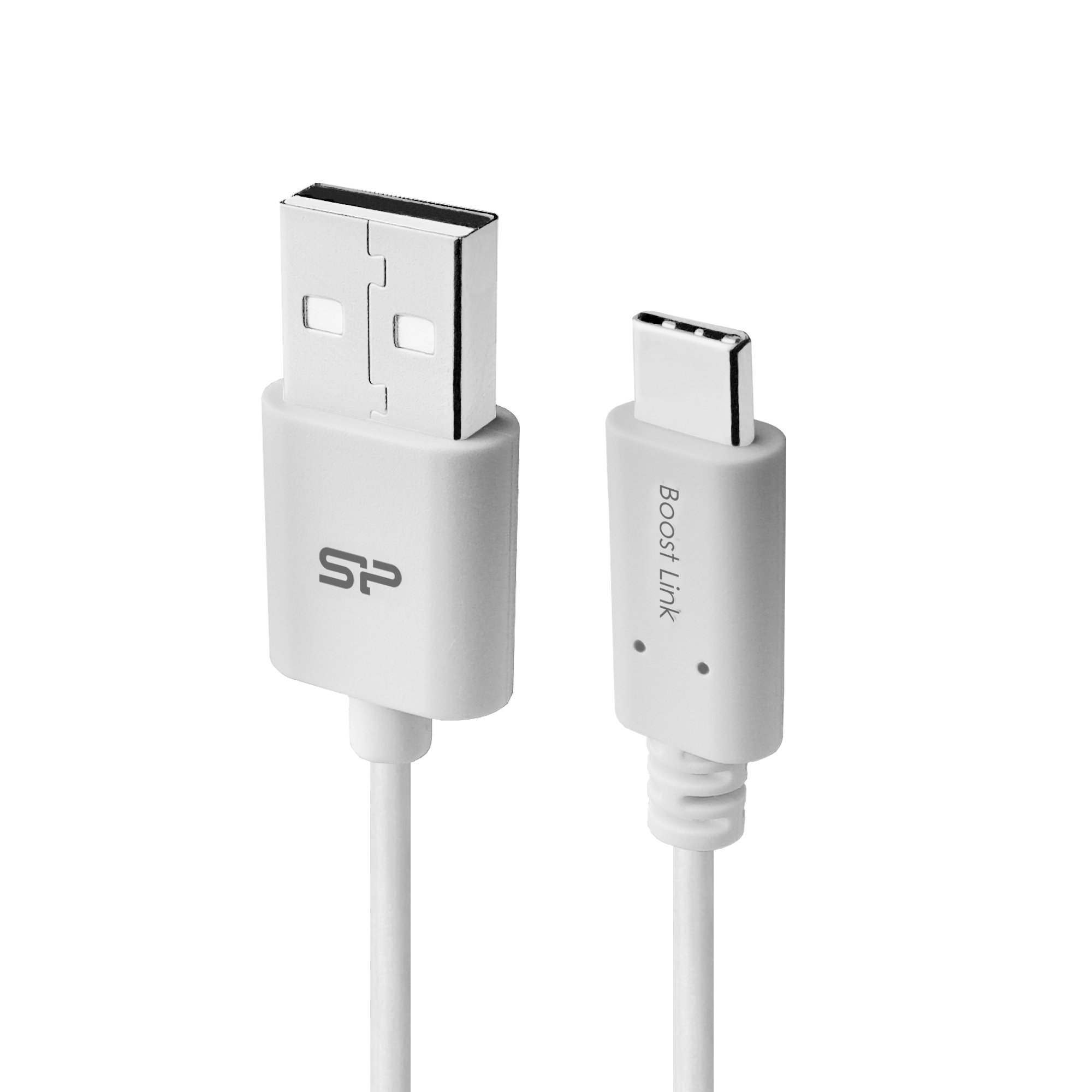 Silicon Power Quick Charge 3.0 USB Micro B to USB-A 3.0 Data Transfer Charger Cable-White,PVC