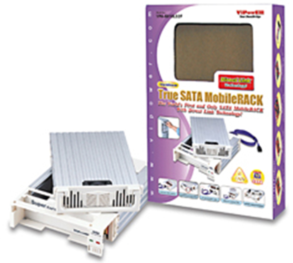 Vipower Sata Mobile Rack 2 Fan Black(V2010B)