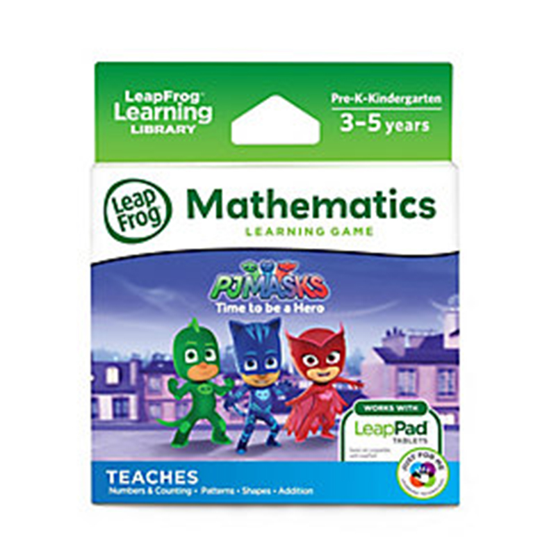 LeapFrog PJ Masks Time to Be a Hero Mathematics Learning Game