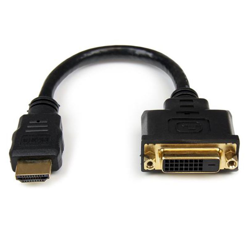 StarTech 8in HDMI to DVI-D Video Cable Adapter