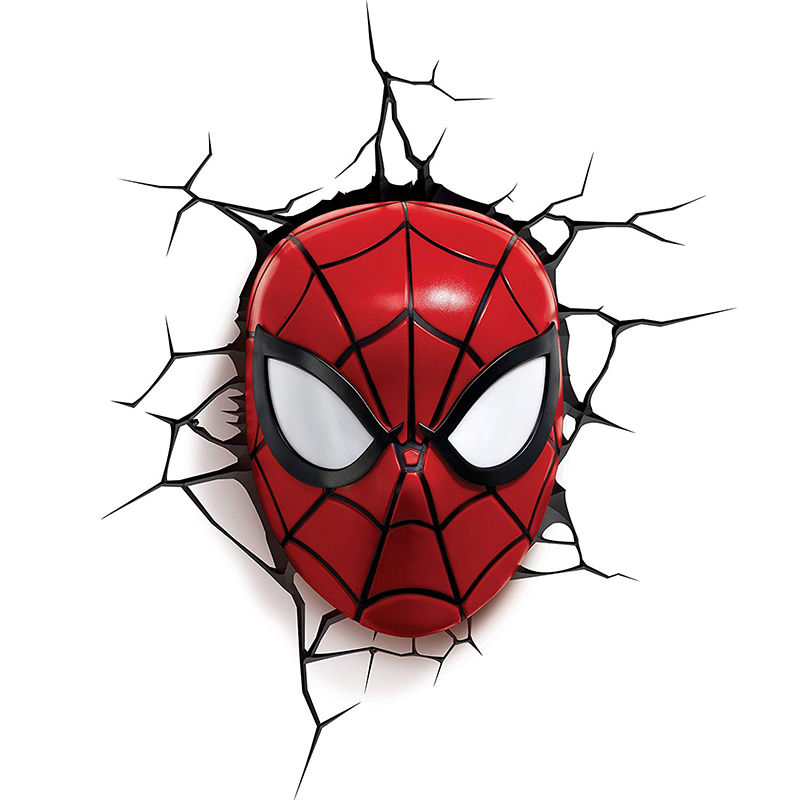 3D Deco Light Marvel Spiderman Face