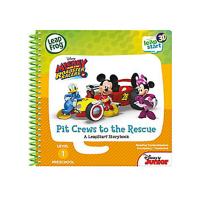 LeapFrog LeapStart book Mickey and the Roadster Racers Pit Crews to the Rescue 3D Enhanced