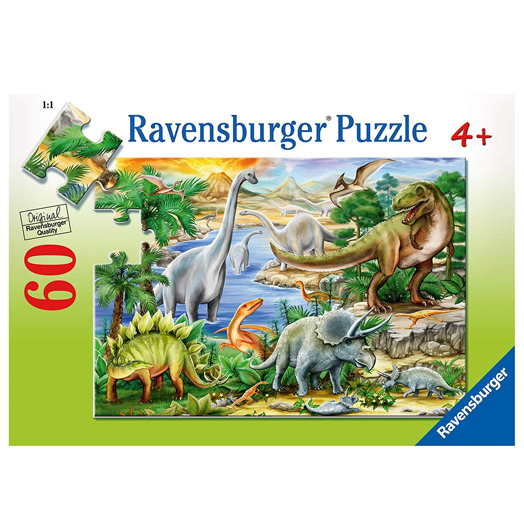 Ravensburger Prehistoric Life Puzzle 60pc