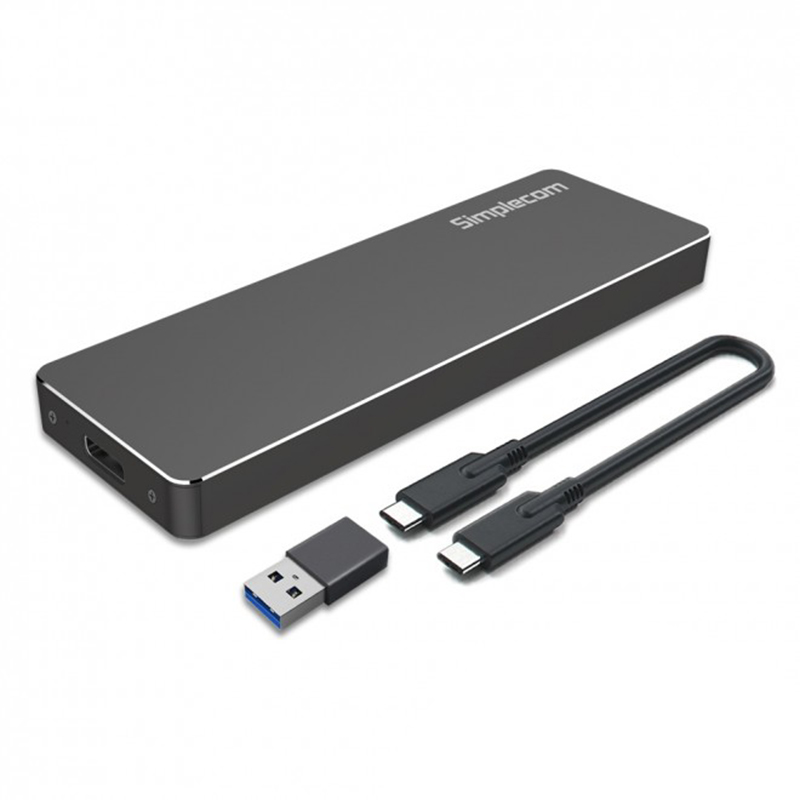 Simplecom SE503 M.2 NVMe SSD to USB 3.1 Gen 2 Type C Enclosure