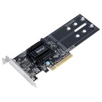 Synology M2D18 M.2 NVMe or SATA PCIe NAS Adapter Card