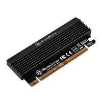 SilverStone ECM-23 M.2 AHCI/NVMe to PCIe Adapter Card