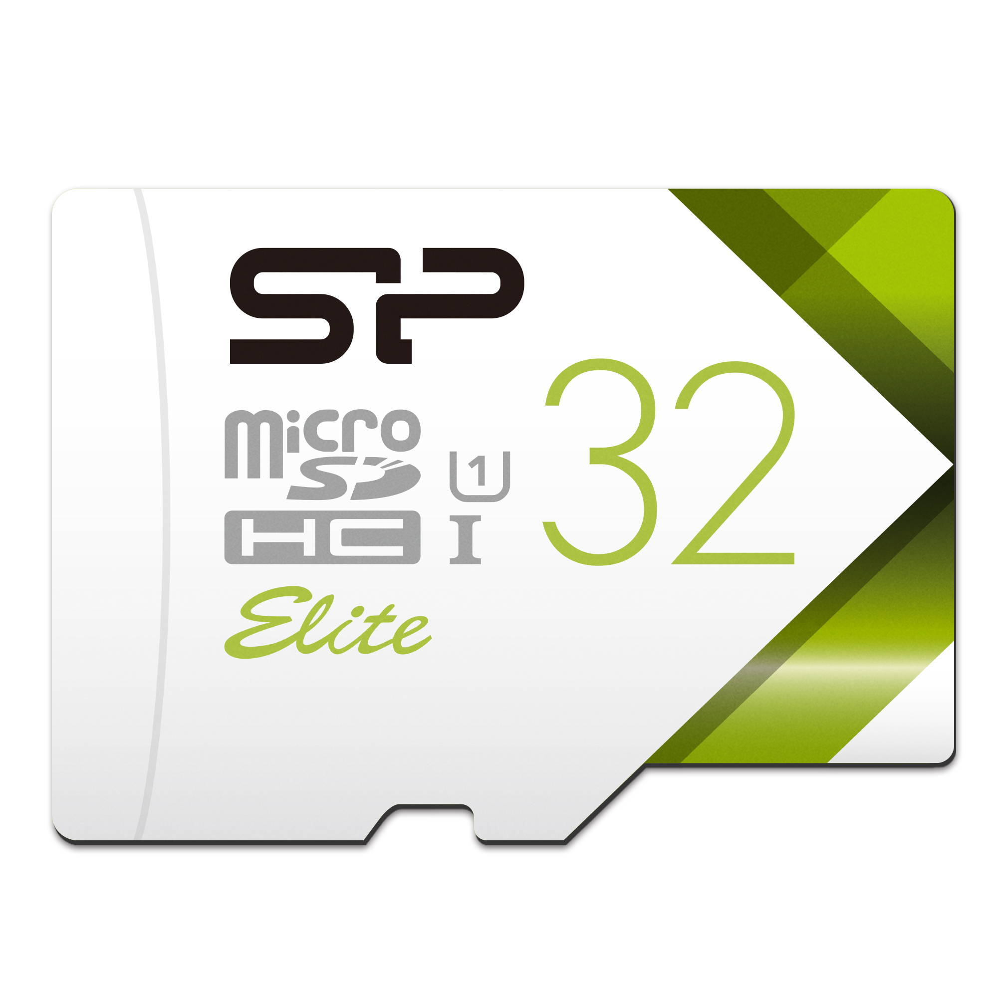 Silicon Power Elite 32GB microSDXC UHS-1 Memory Card with Adapter