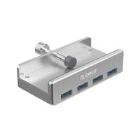 Orico 4 Port Clip On USB3 Hub - Silver