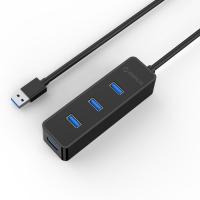 Orico W5PH4 4 Port USB3 Hub - Black