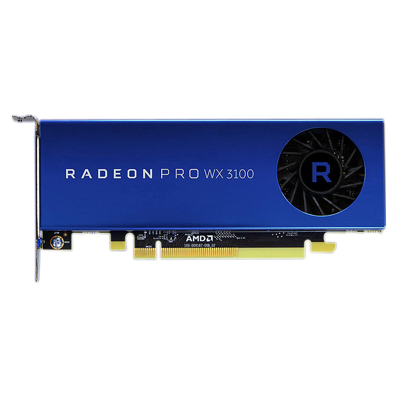 AMD Radeon Pro WX3100 Work Station Graphic Card PCIE 4GB GDDR5, 3H (2x