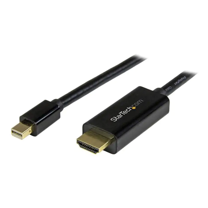 Startech 2m Mini Display Port to HDMI Adaptor Cable Black