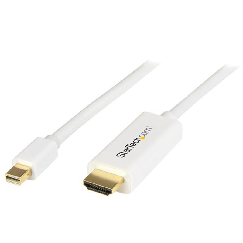 Startech 2m Mini Display Port to HDMI Adaptor Cable - White
